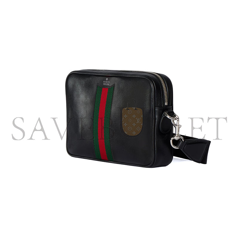Gvc*1 web trademark small crossbody bag 866982 (24*15*4cm)